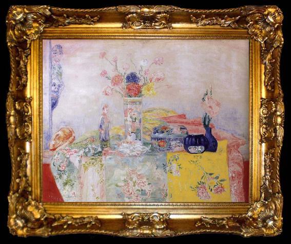 framed  James Ensor Still life with Chinoiseries, ta009-2